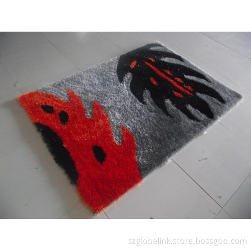 Commerical Use Korean Silk Shag Mat Ksm0120